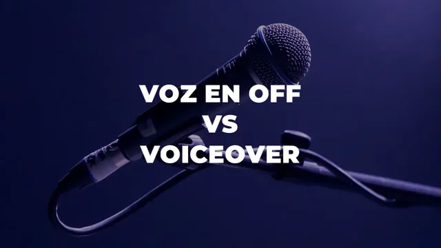 voz en off